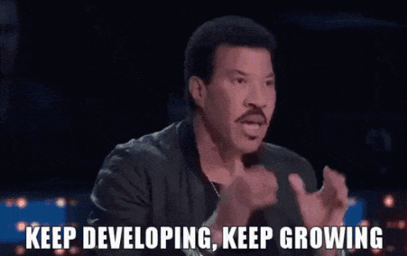 Keep developing